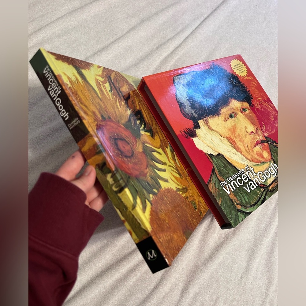 The treasures of Vincent Van Gogh interactive book. EUC